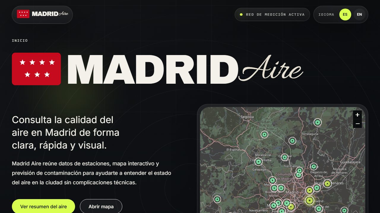 Screenshot de Madrid Aire