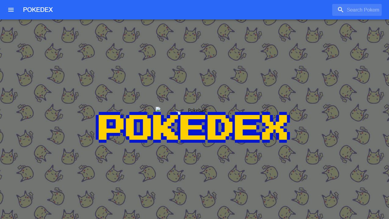 Screenshot de React Pokedex
